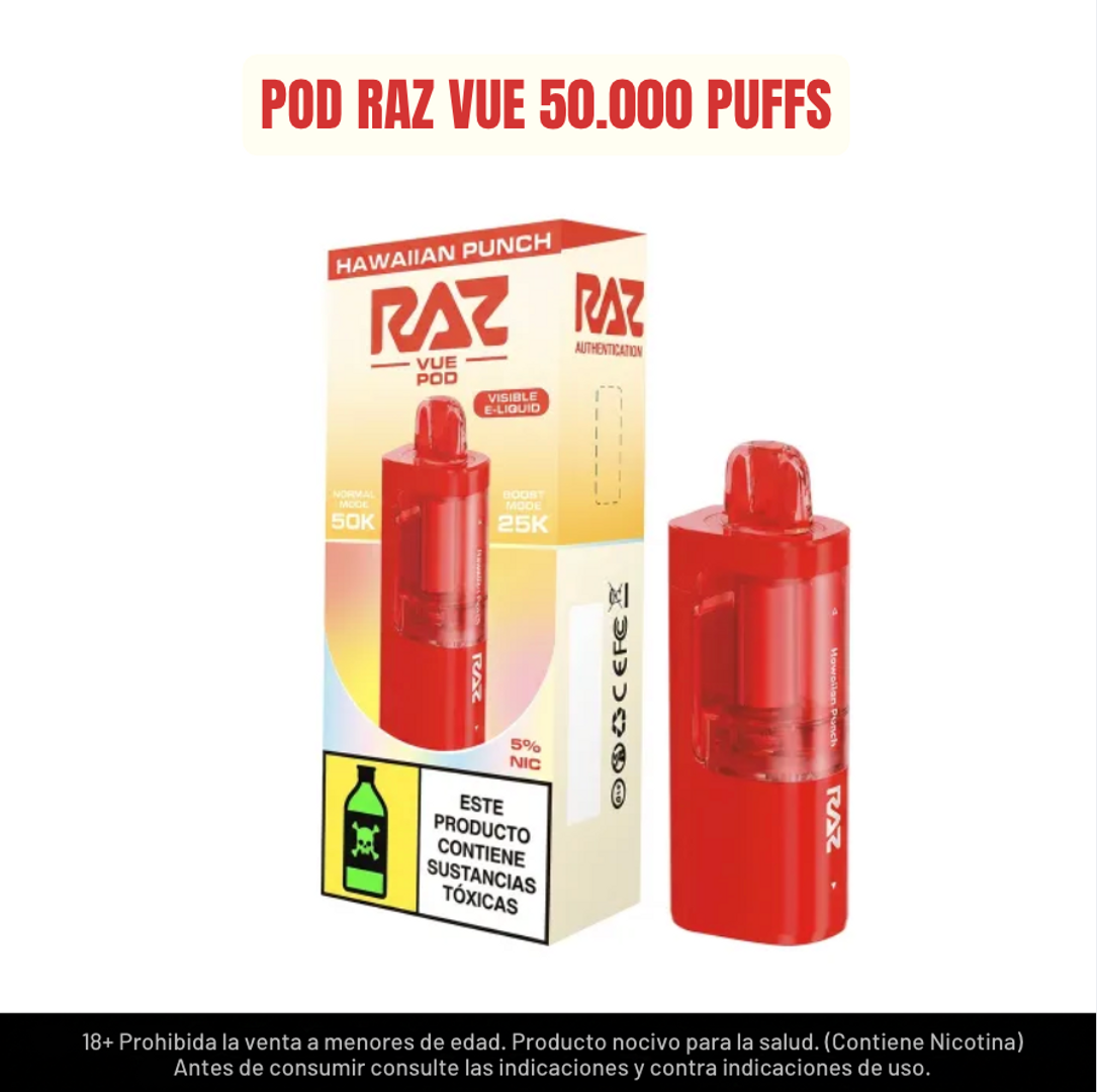Raz Pod Hawaiian Punch 50.000 Puffs