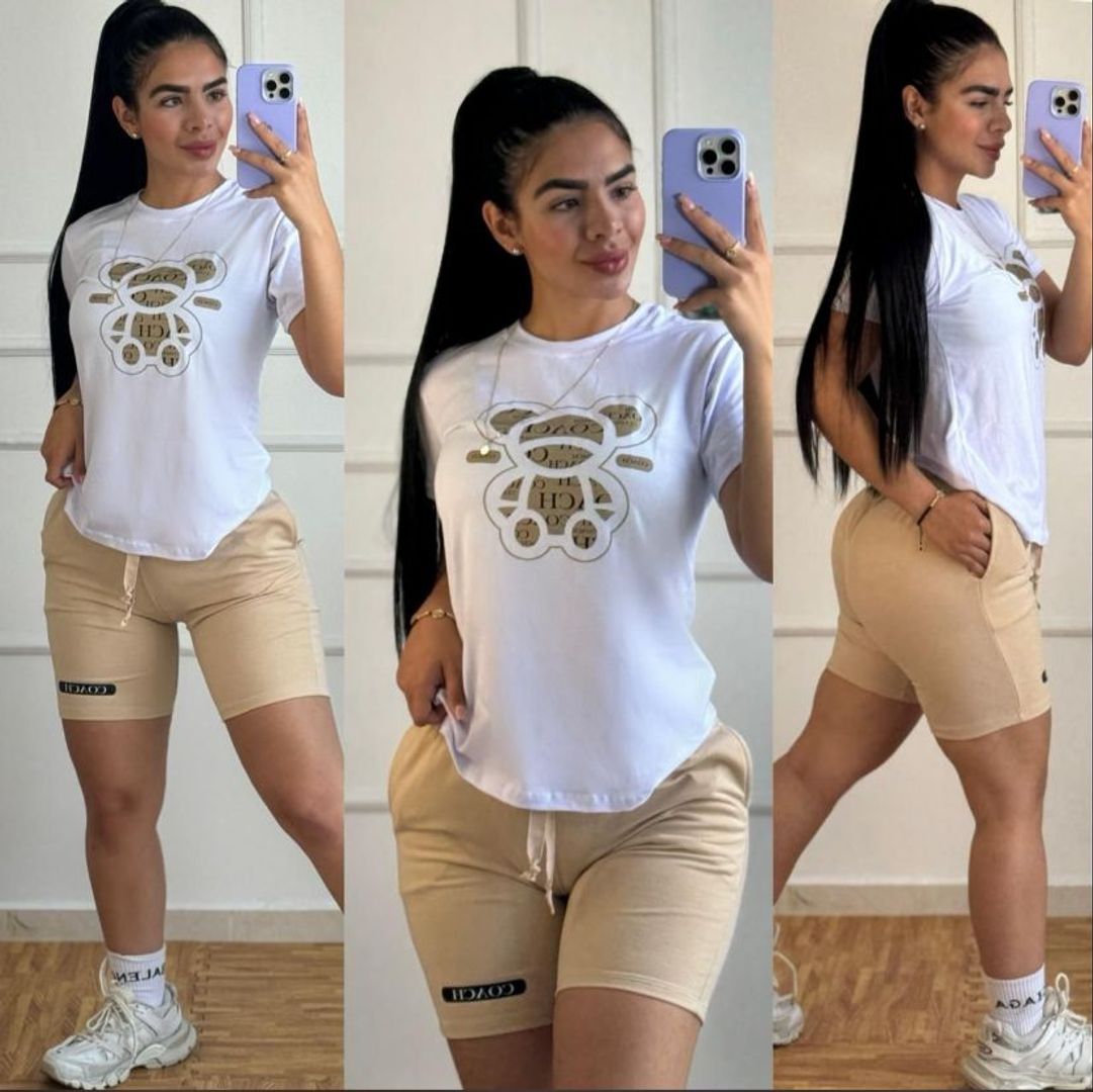 SET DE SHORT + CAMISETA 