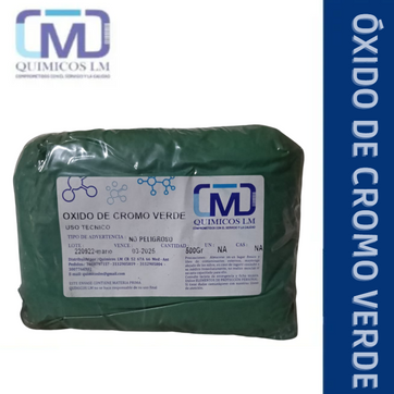 Imagen del producto OXIDO DE CROMO VERDE X500gr