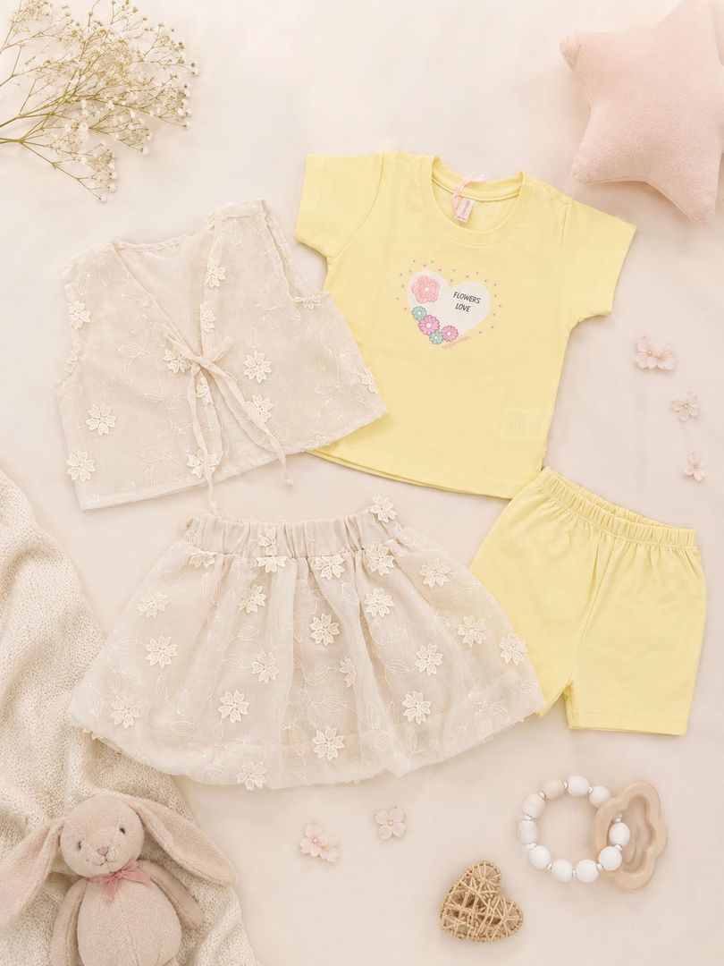 conjunto falda bebita