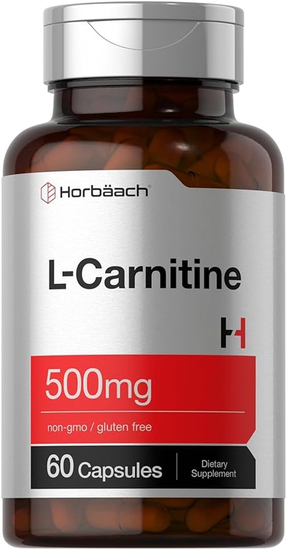 L Carnitina de 500 mg  60 cáp Horbäach 