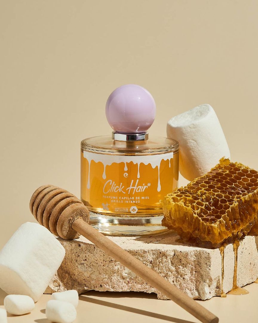 Perfume capilar de miel brillo intenso 