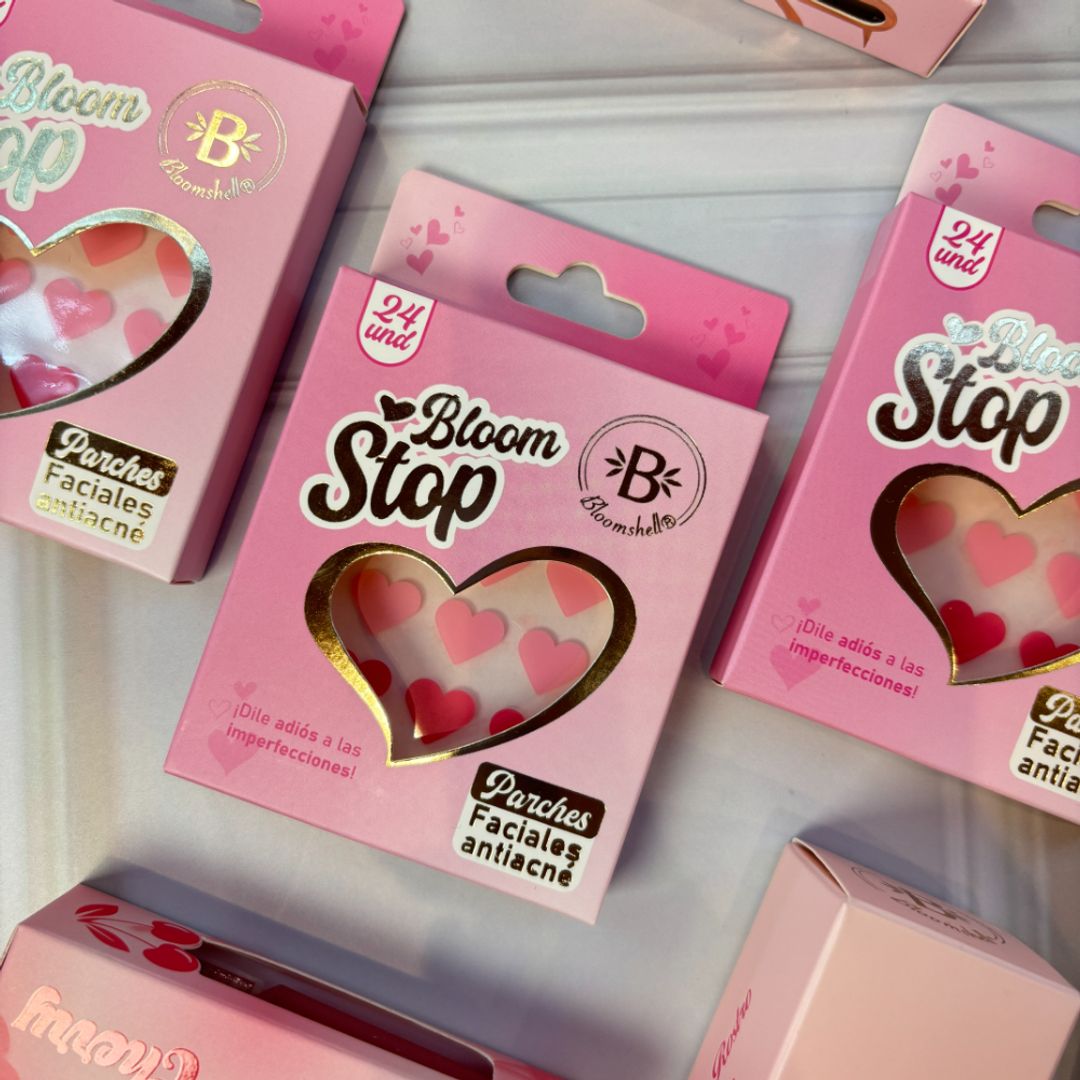 Bloom Stop Parches Faciales Antiacné