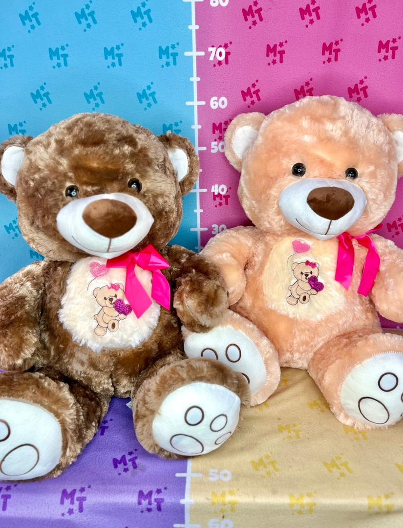 Oso globito corazón brillante