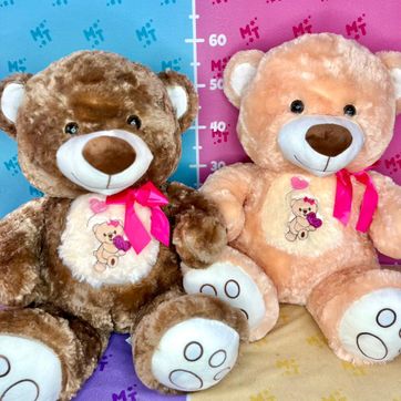 Imagen del producto Oso globito corazón brillante