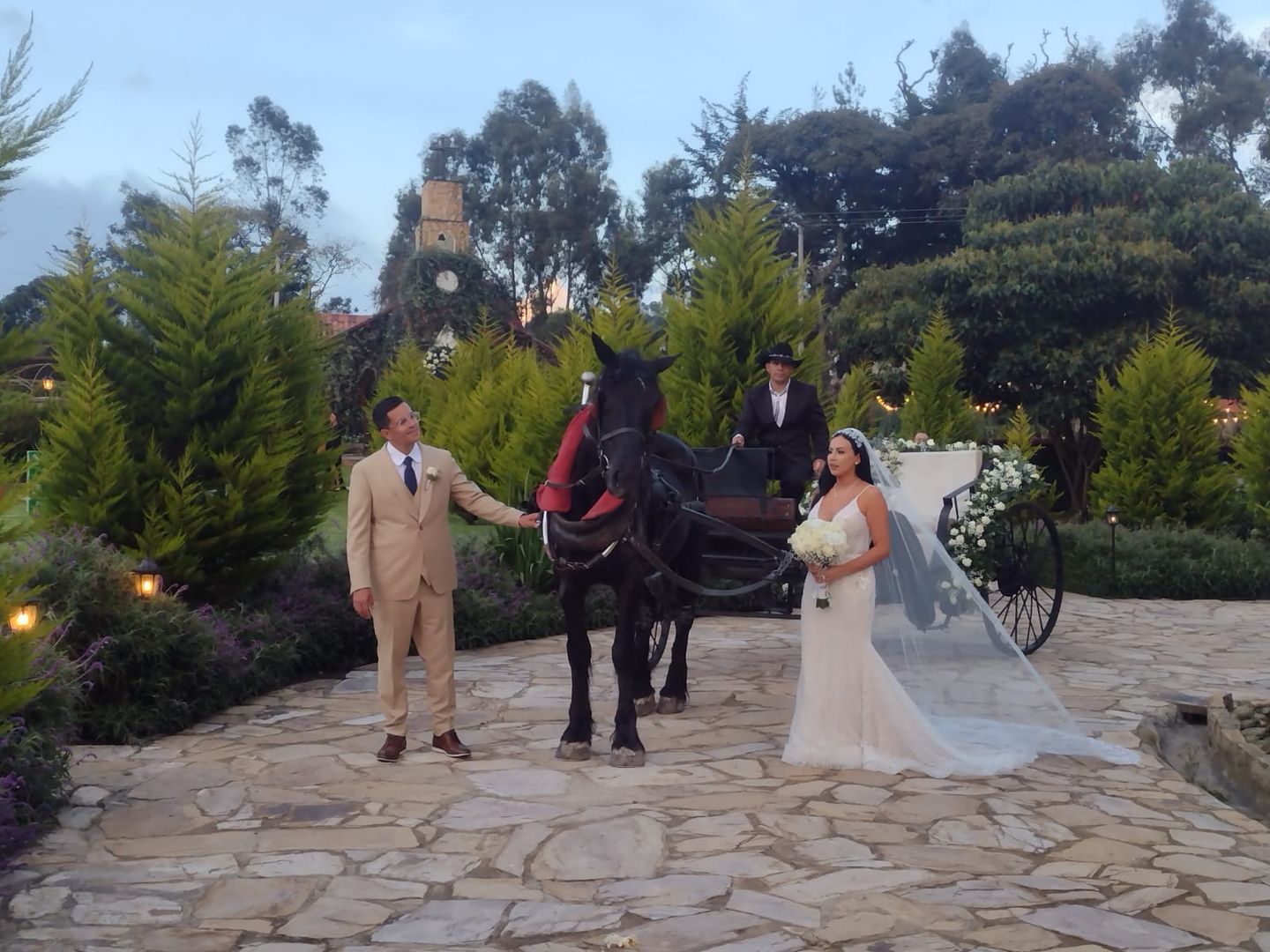 ALQUILER DE CARRUAJE CON CABALLO PARA EVENTO