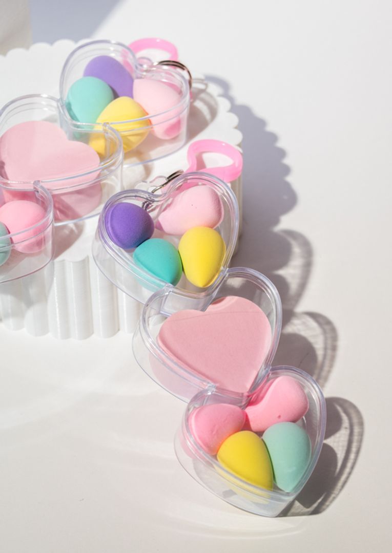 SET BEAUTY BLENDER CORAZÓN 