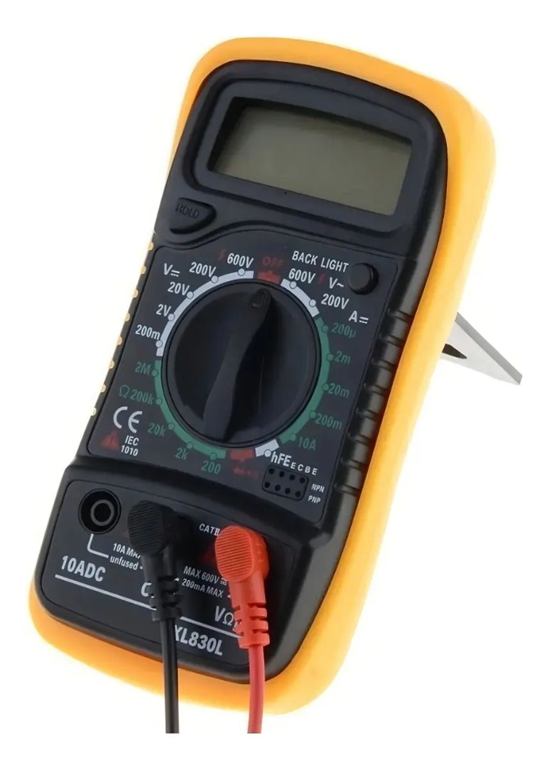 MULTIMETRO DIGITAL TESTER MEDIDOR  XL830L