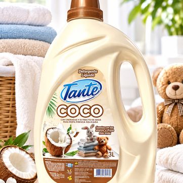 Imagen del producto DETERGENTE LIQUIDO COCO TANTE X 3 LITROS