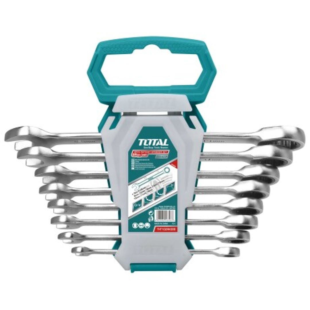 Set De Llaves Combinadas Con Ratchet X 6 Pzas