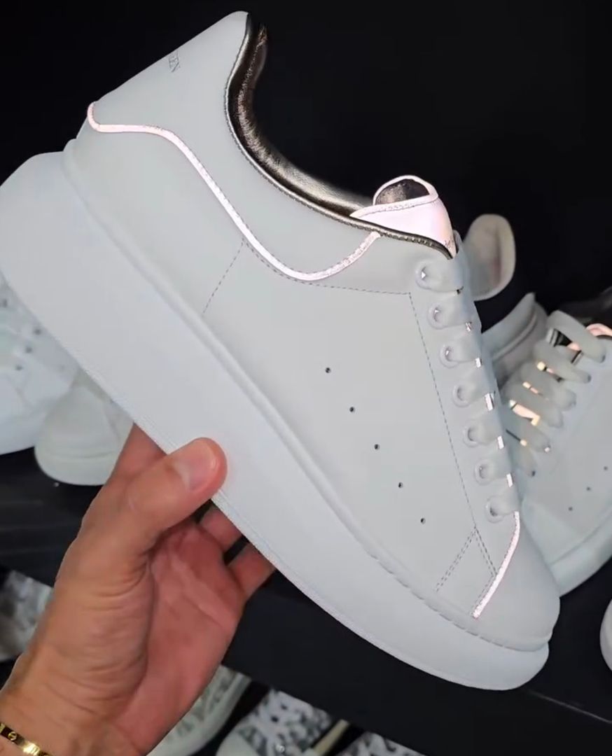 Alexander Mqueen reflectivo White