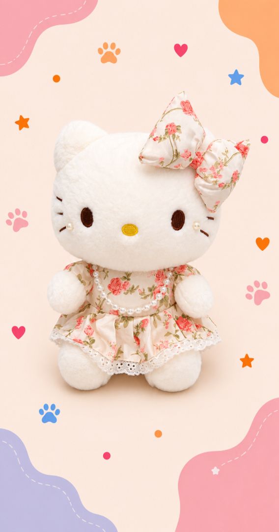 HELLO KITTY VESTIDO DLORES 25 CM