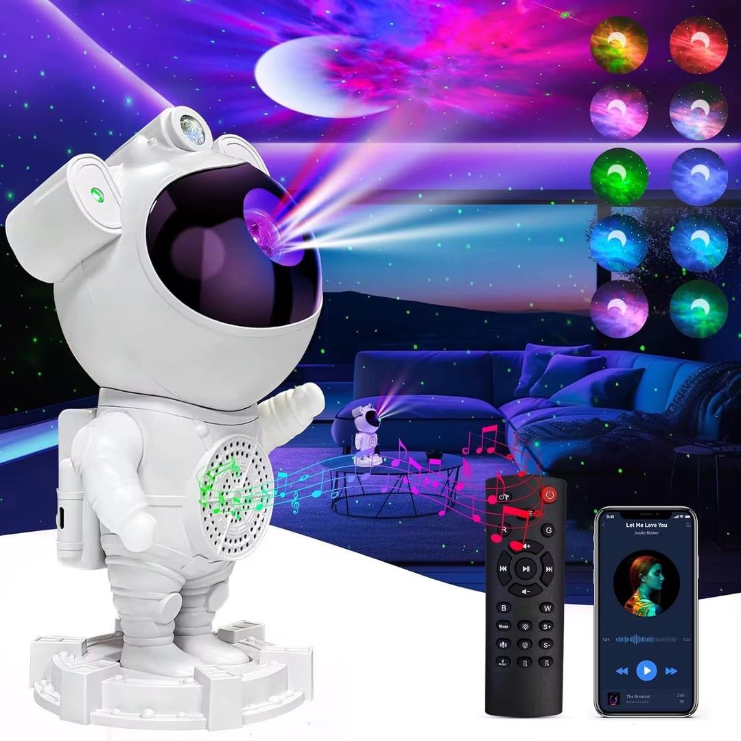Astronauta Bluetooth proyector 