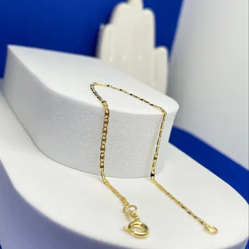 Pulsera escalera plana delgada de 18cm - imagen 1