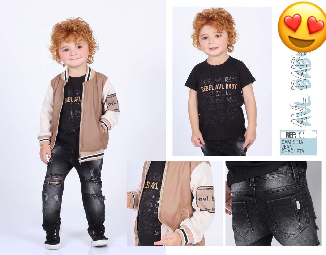 CONJUNTO DE NIÑO TRES PIEZAS 