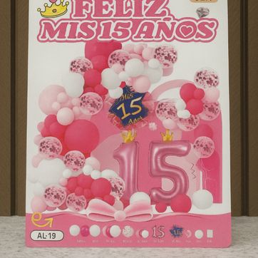 Imagen del producto ARCO 15 AÑOS FUCSIA