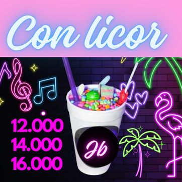 Imagen del producto Granizado Con Licor 