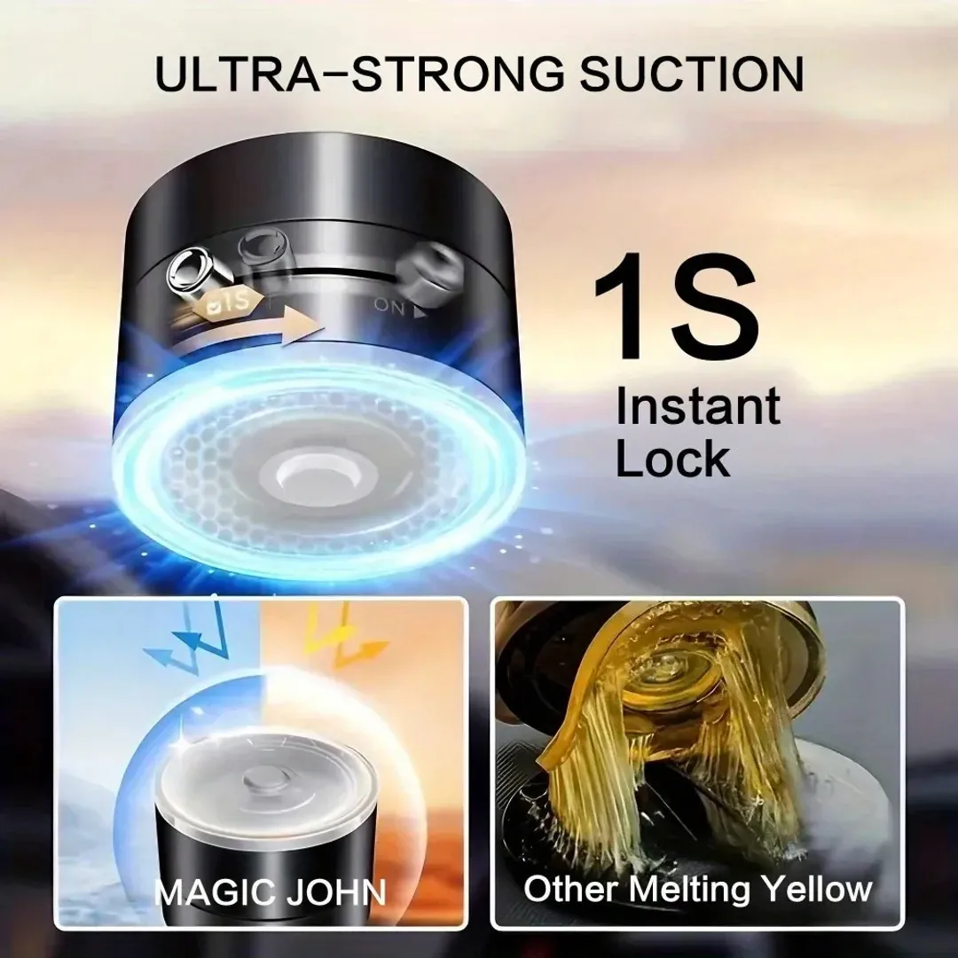 HOLDER SOPORTE CELULAR MAGNETICO PORTATIL VENTOSA FUERTE