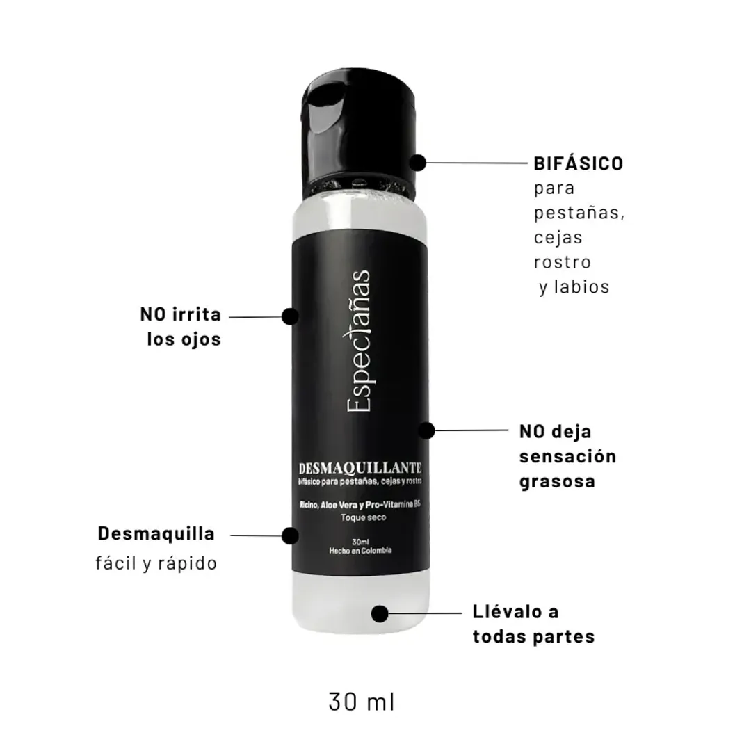 DESMAQUILLANTE BIFASICO 30ML ESPECTAÑAS