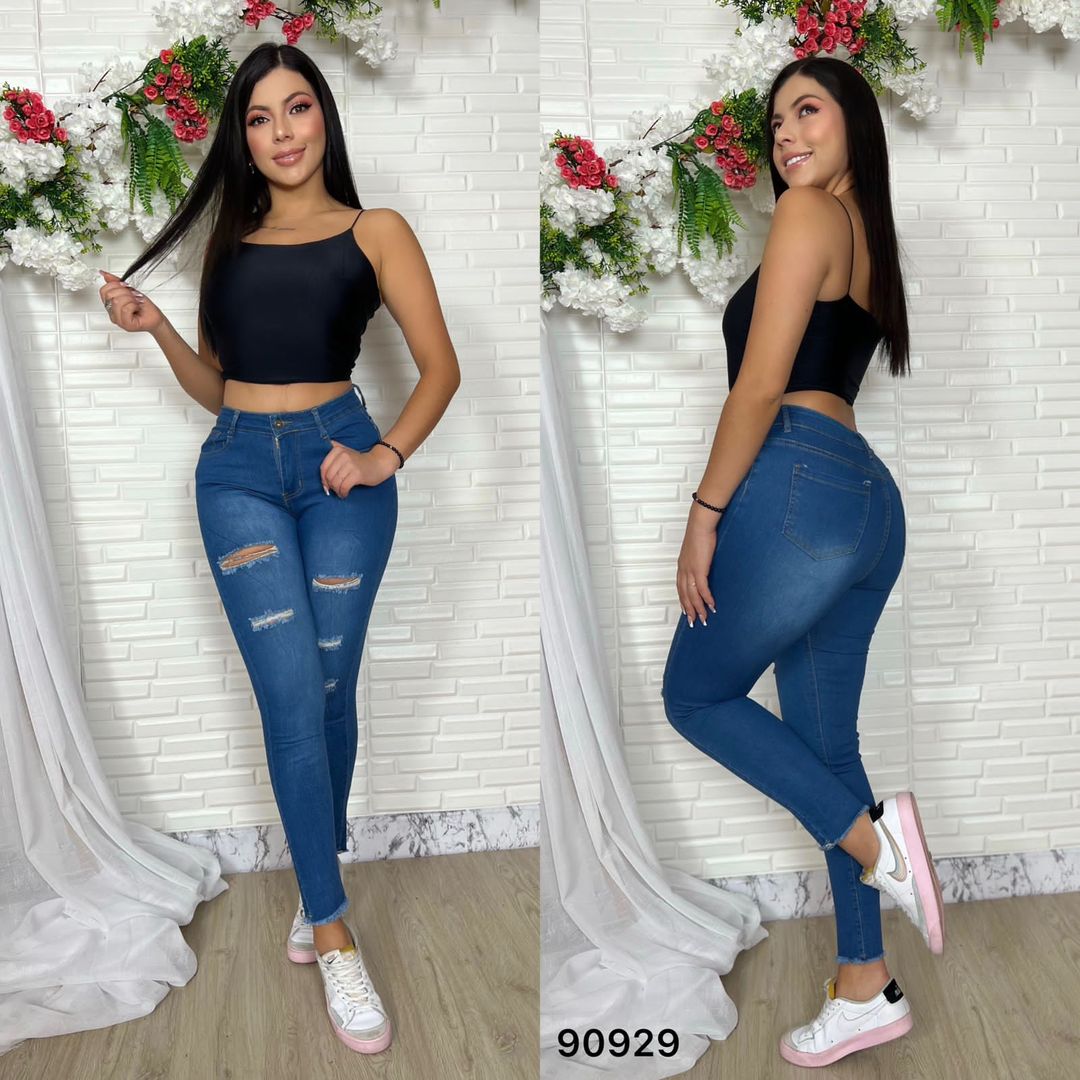 Jeans Skinny 50.000 _ Con rotos