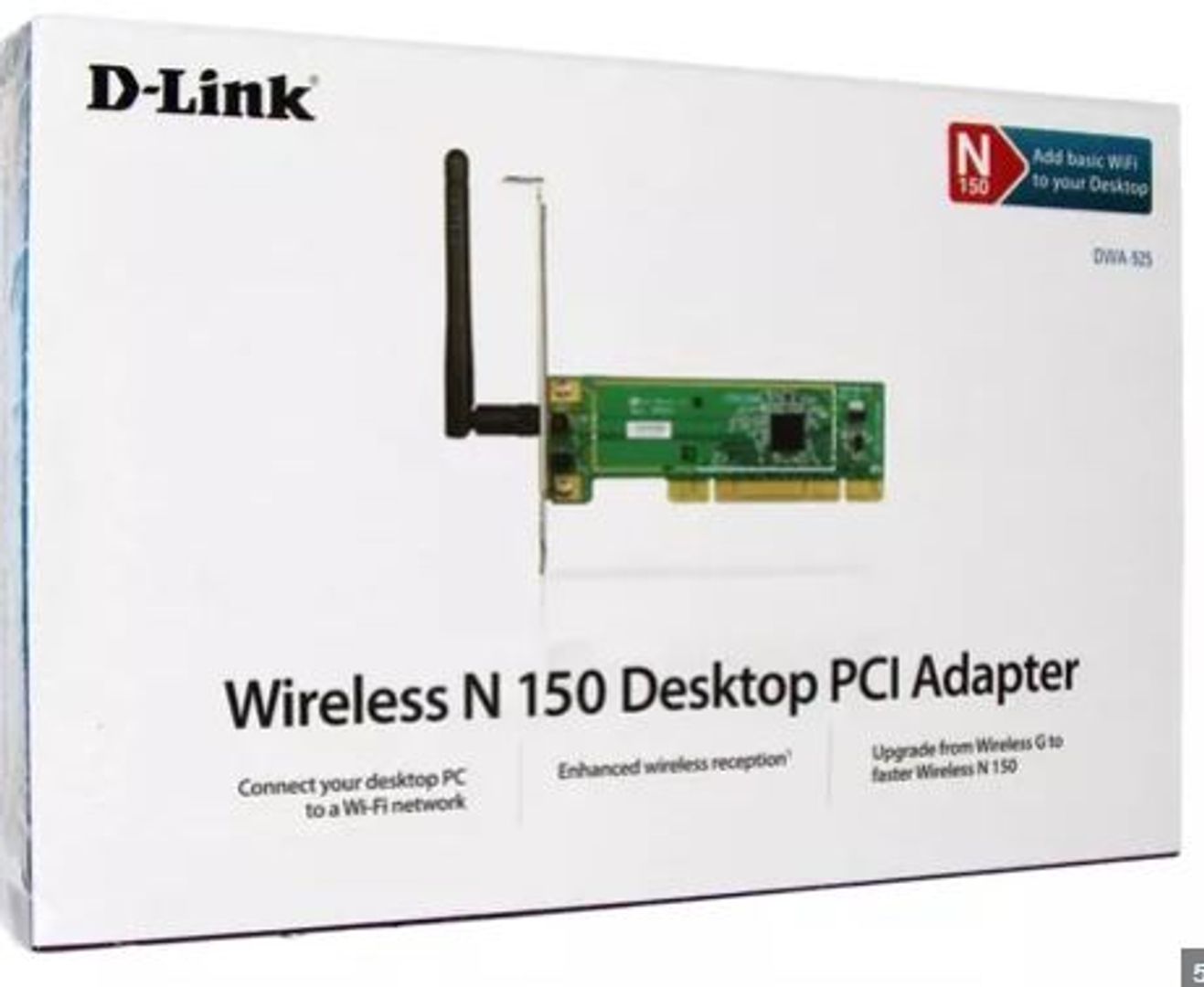 Tarjeta de Red Inalámbrica PCI D-Link 150Mbps