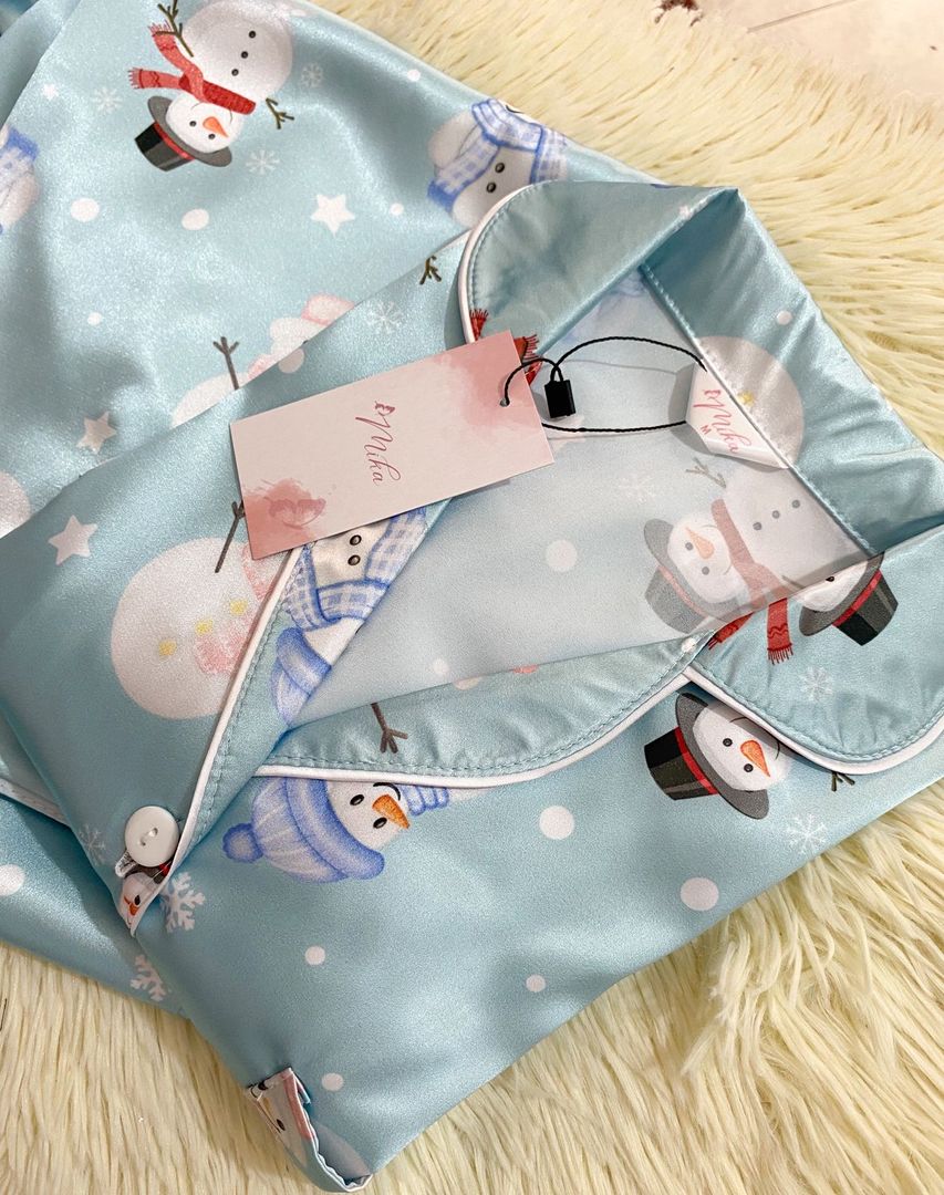 Set "Muñequitos de navidad" / Seda