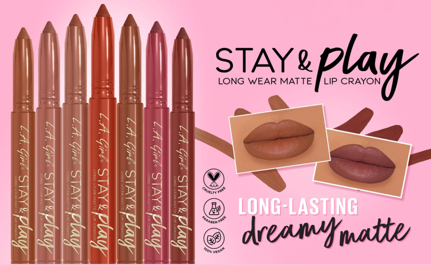 LIP CRAYON STAY Y PLAY L.A GIRL