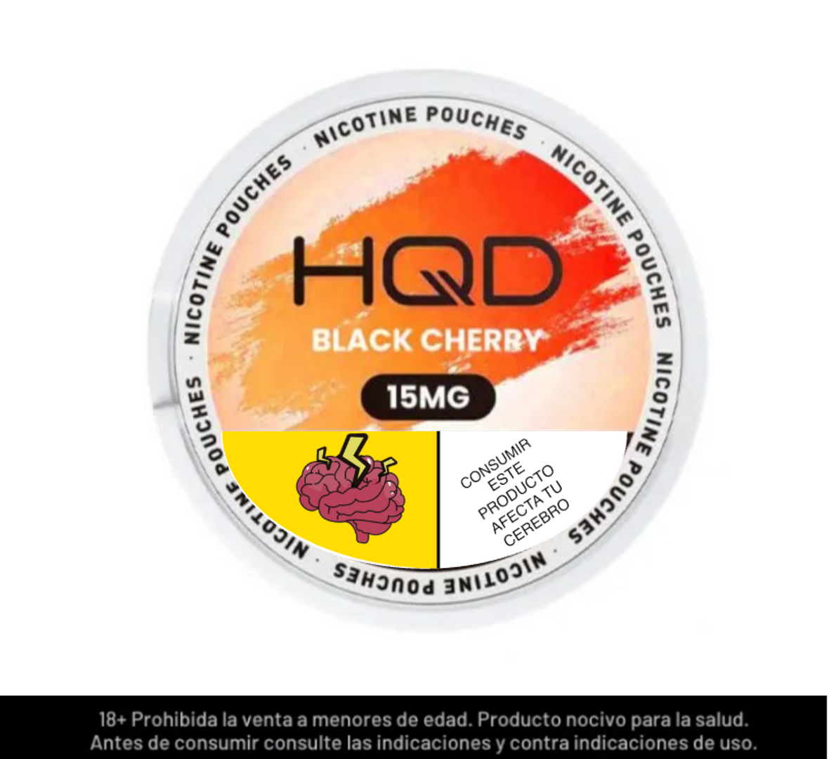 HQD Black Cherry 15mg Parches De Nicotina