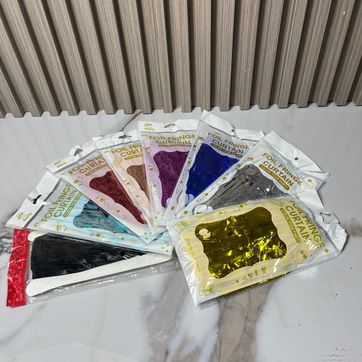 Imagen del producto CORTINA METALIZADA DE FLECOS