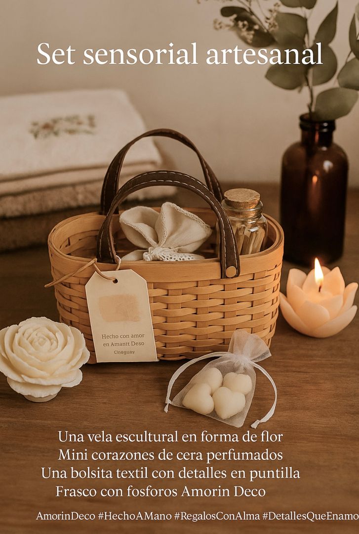 Set Obsequio Canasto Ratan 