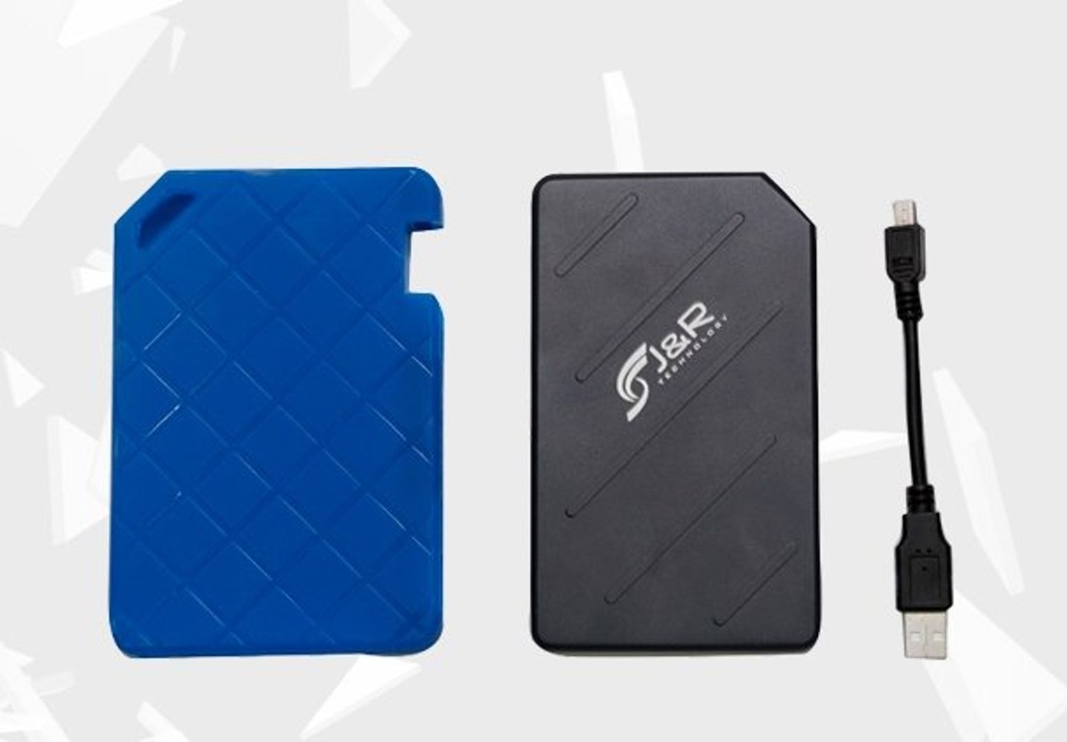 Caja Disco Duro protección anti golpes jhdd001