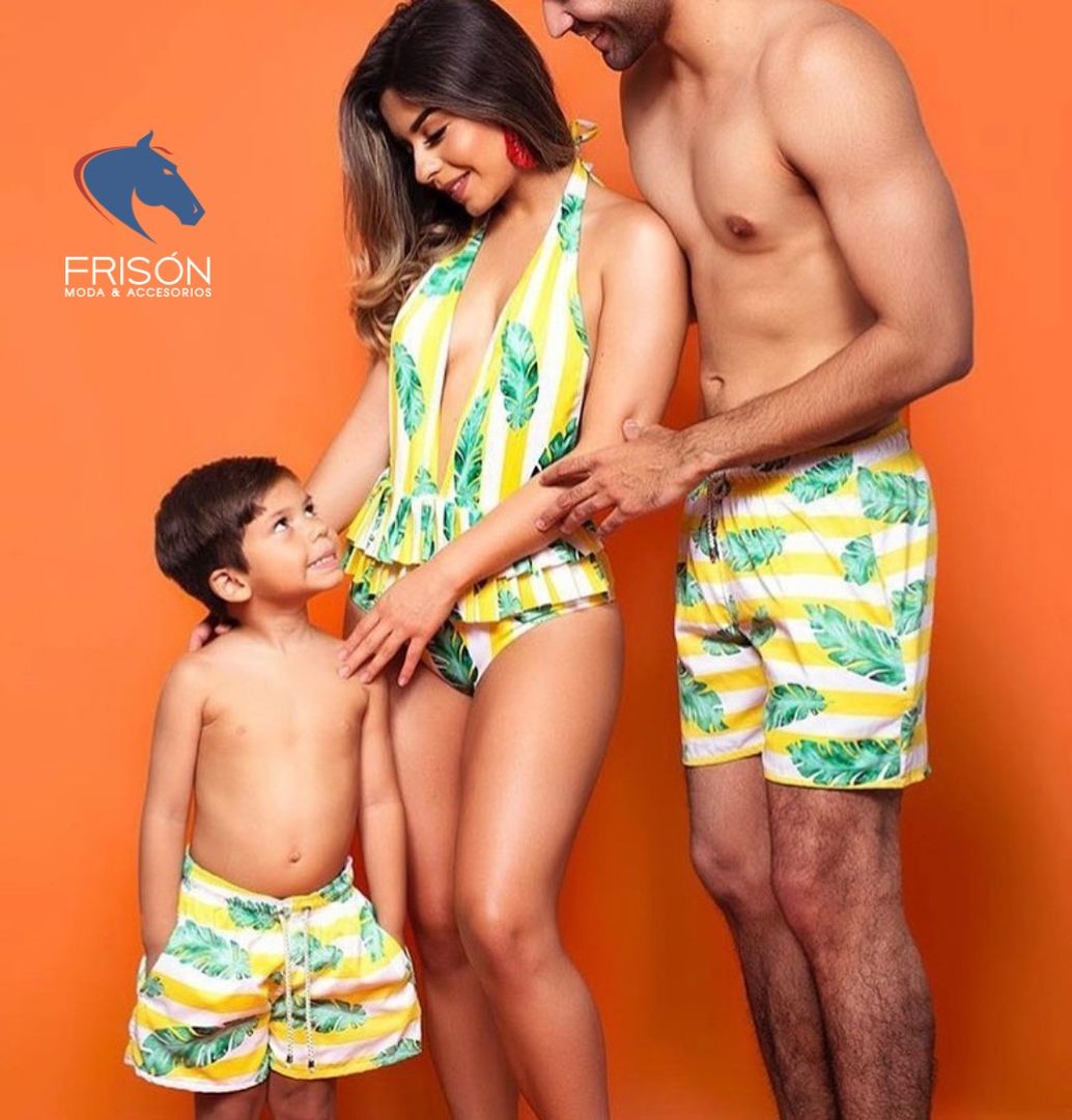 Vestidos de baño familiares 