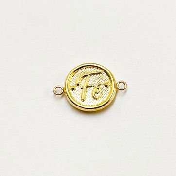 Imagen del producto Dije Pulsera Fe Grande