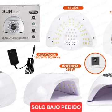 Imagen del producto Lámpara UV/LED Sun 57 Leds / 268W