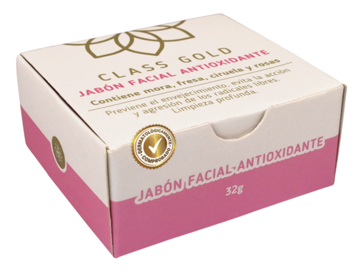 Jabón facial piel seca classgold 