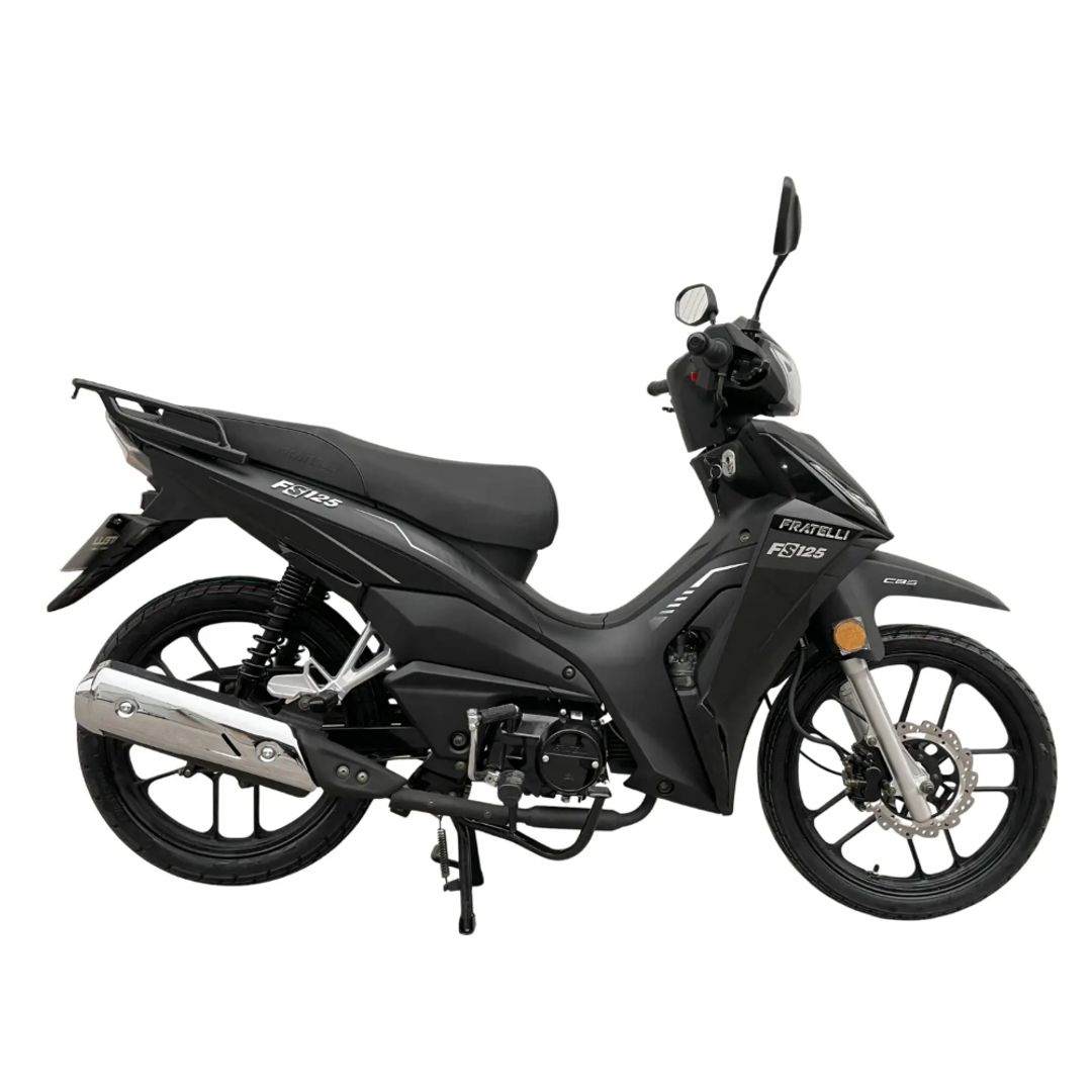 MOTO MOPED FS125 CBS NEGRA