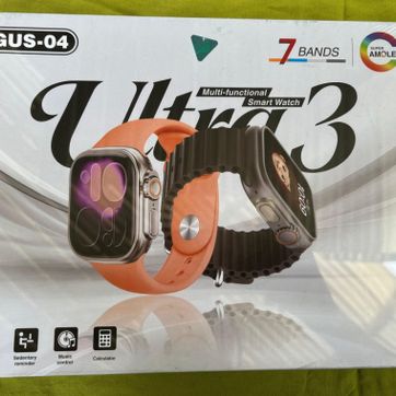 SMART WATCH ULTRA 3  7CORREAS MULTIFUNCIONAL GUS-04 - imagen 1