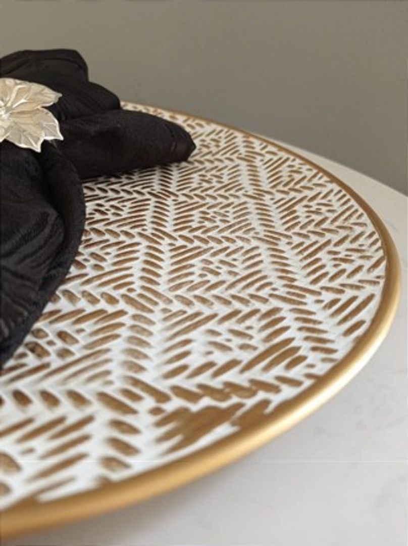 Plato Bajo de melamina 33cm