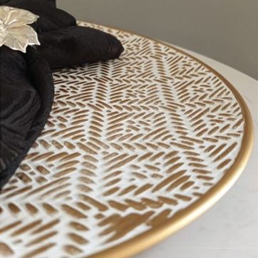 Plato Bajo de melamina 33cm - imagen 2