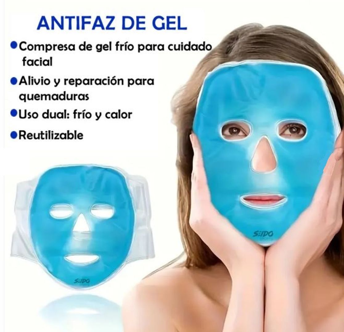 Máscara facial gel