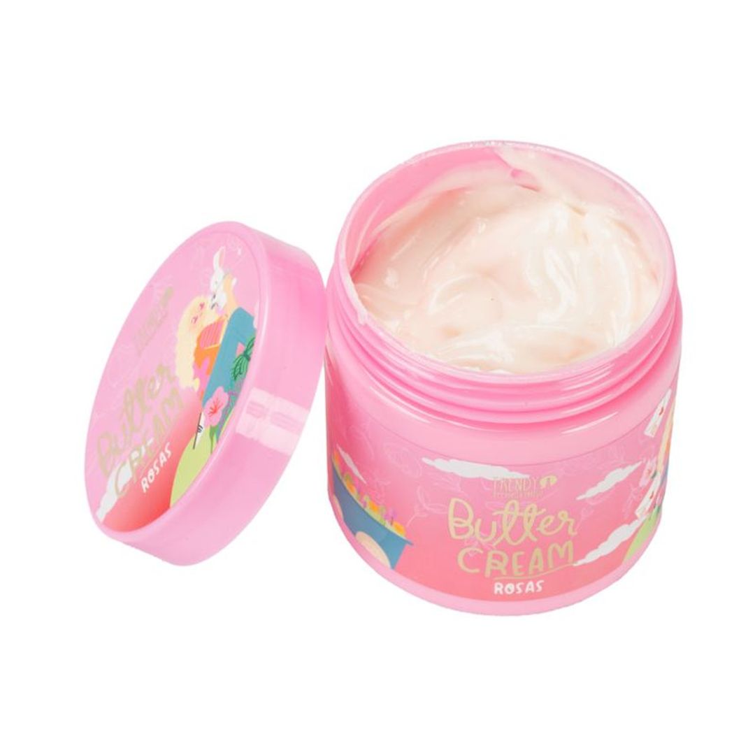 Mantequilla corporal de rosas