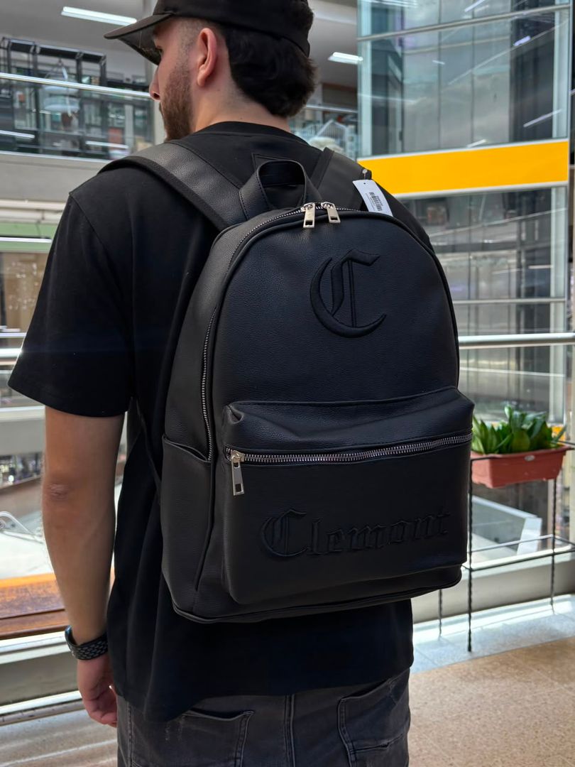 Morral cuerina hombre 