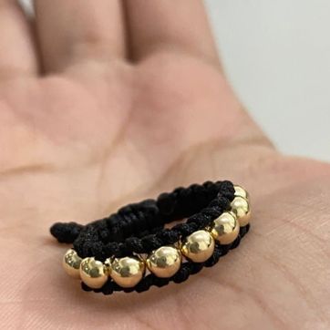 Imagen del producto Anillo balin liso 4mm artesanal