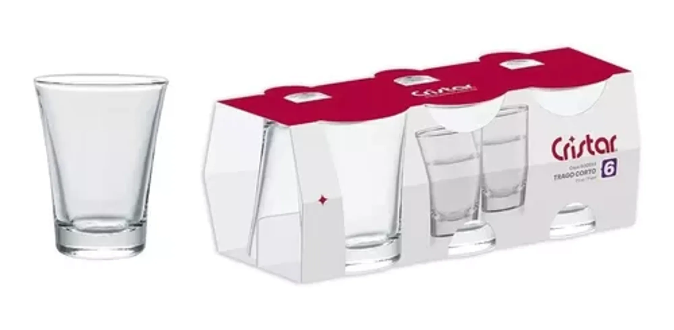 Copas sodera trago corto Cristar 