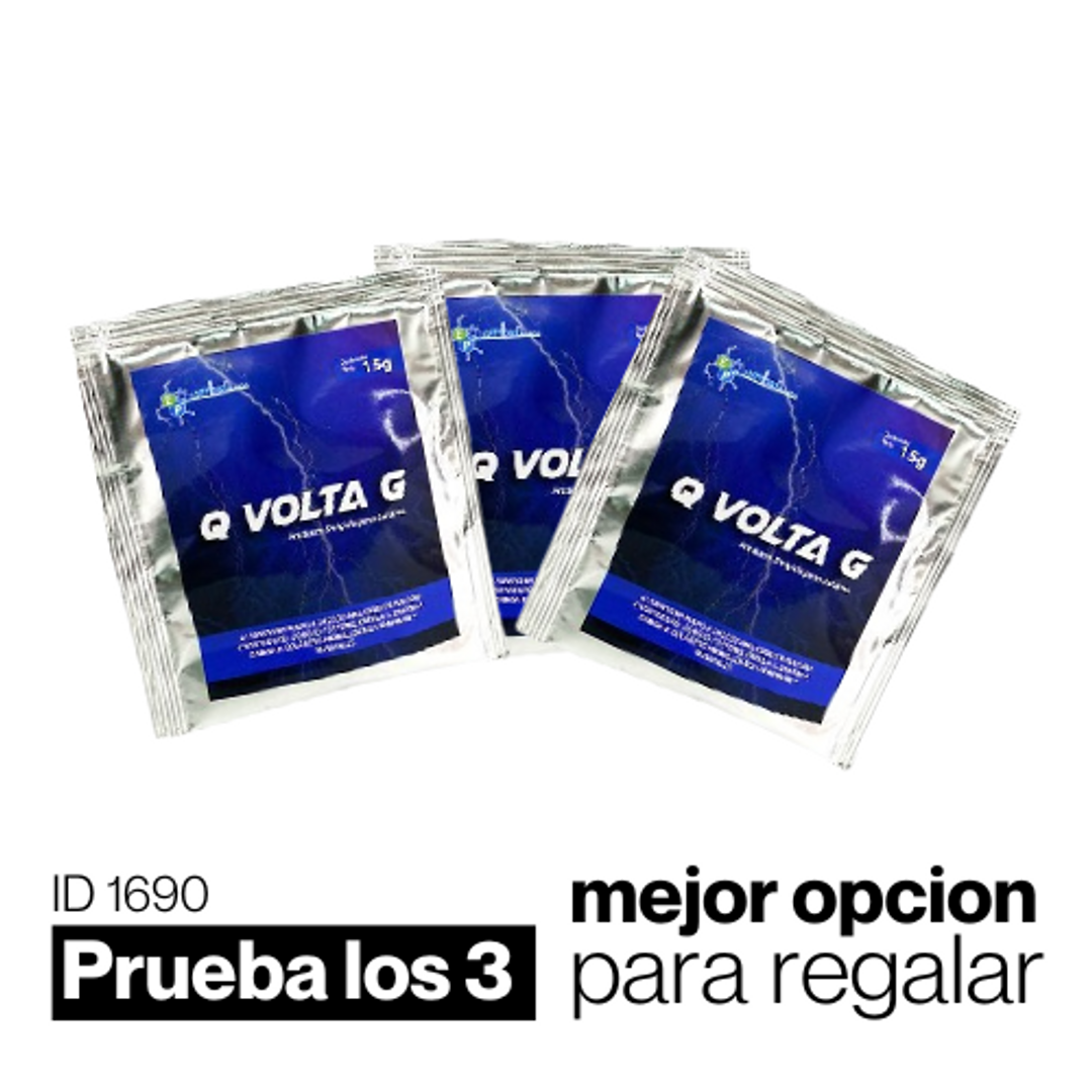 3 SACHET Q VOLTA G