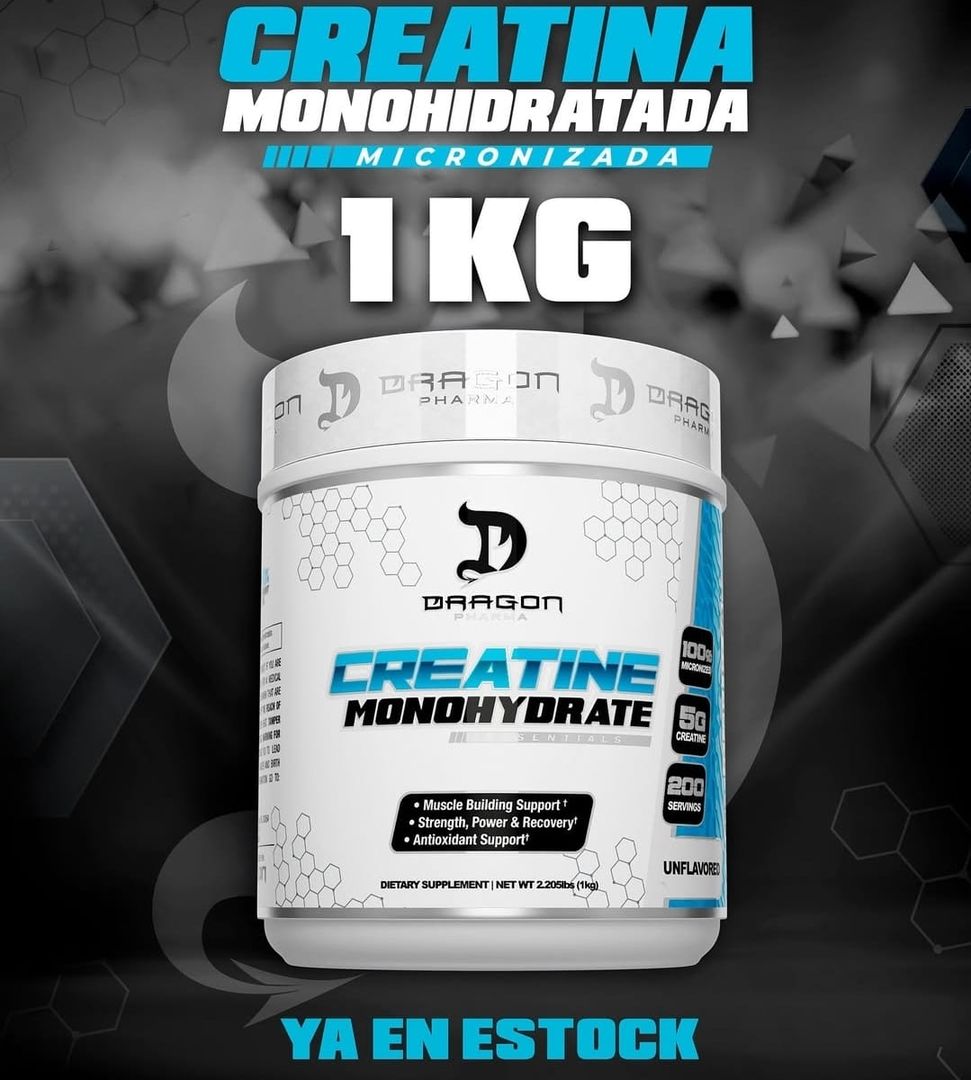 Creatina  dragón pharma 1 kilo