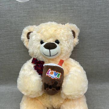 Imagen del producto OSO CON VASO LOVE 45 CM