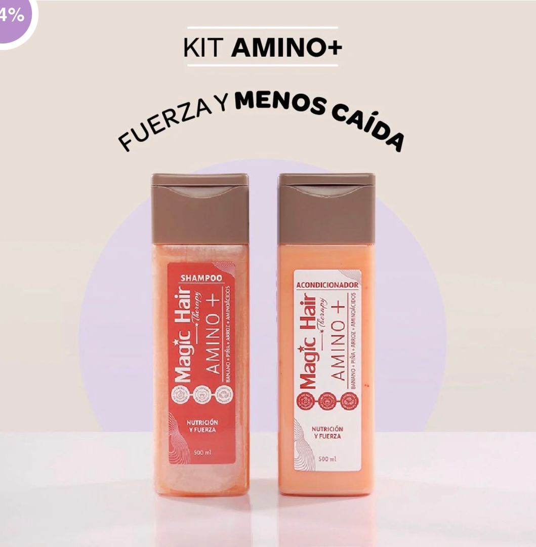 KIT AMINO MÁS FUERZA MENOS CAÍDA 