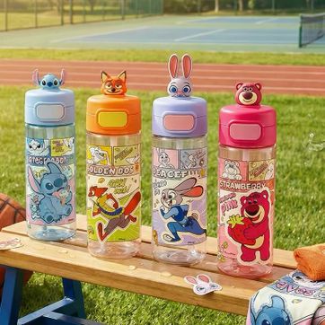 Termos plásticos Disney zootopia, Stitch lotso - imagen 1