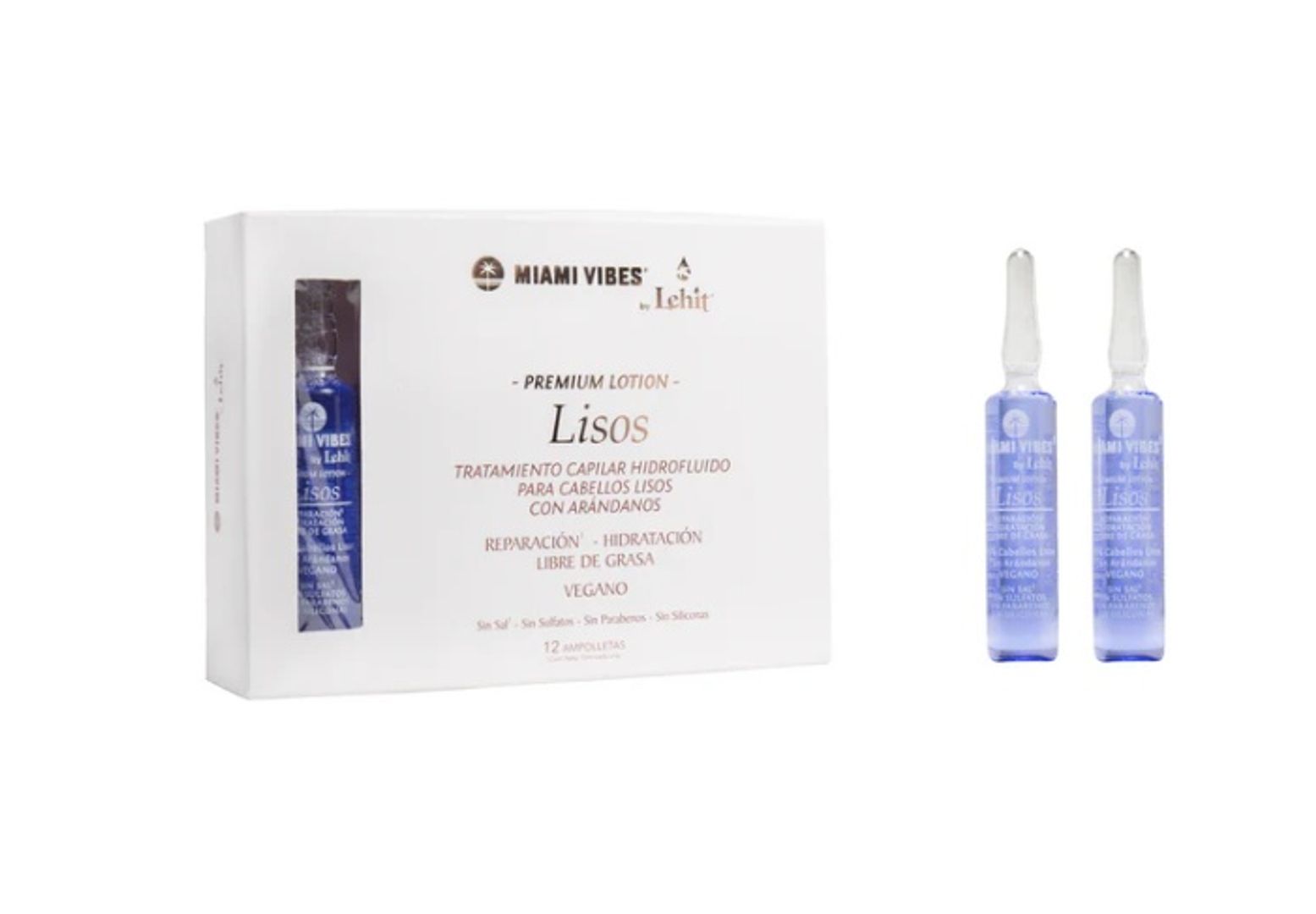 Lisos Ampolletas Hidrofluidas x 12